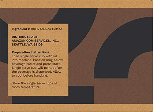 Solimo Dark Roast Coffee Pods - Compatible with Keurig 2.0 | 100 Count Pack for Rich Flavor