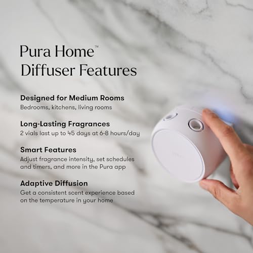 Plug-In Home Diffuser Kit with Volcano Fragrance - Scented Oil Diffuser
