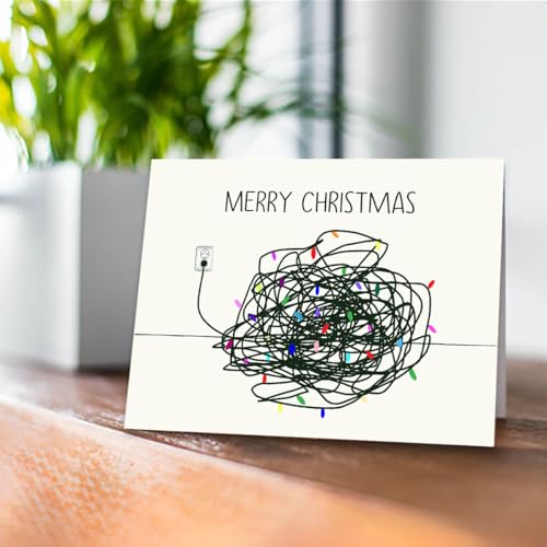 Funny Christmas Card for Dad & Husband & Women & Men, Cheeky Xmas Card for Husband Wife Boyfriend Girlfriend Mom Dad, Christmas Decorations