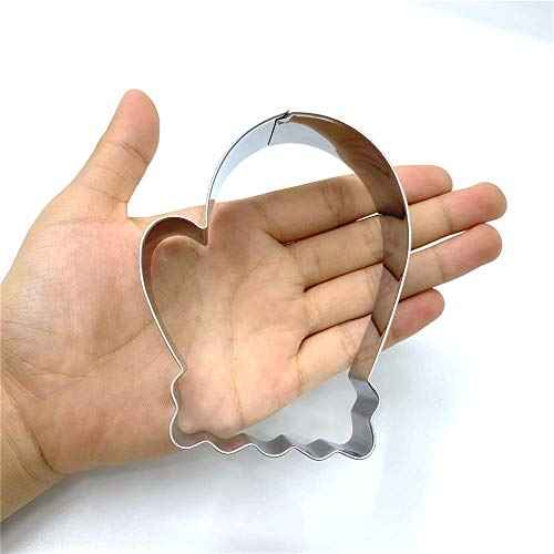 LILIAO Christmas Winter Mitten Cookie Cutter - 3.1 x 4 inches - Stainless Steel