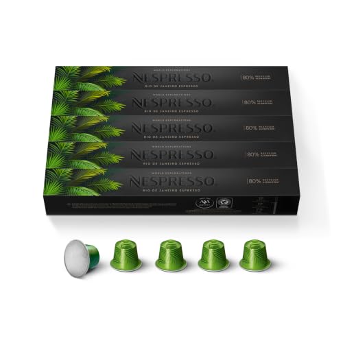 Nespresso Original Rio de Janeiro Dark Roast Coffee Pods - 50 Count