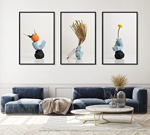 24x36 Inch Poster Frame Set - Black 5 Pack Modern Wall Display