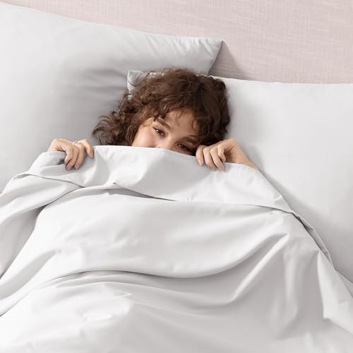 Luxury Cooling King Size Sheet Set - Grey, Deep Pocket, 4-Piece