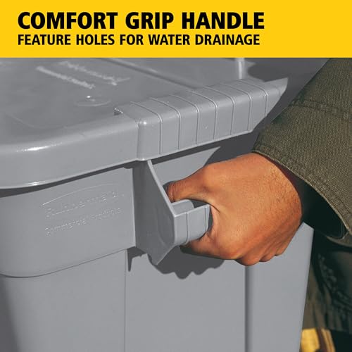 Rubbermaid Commercial Products Brute Tote Storage Container with