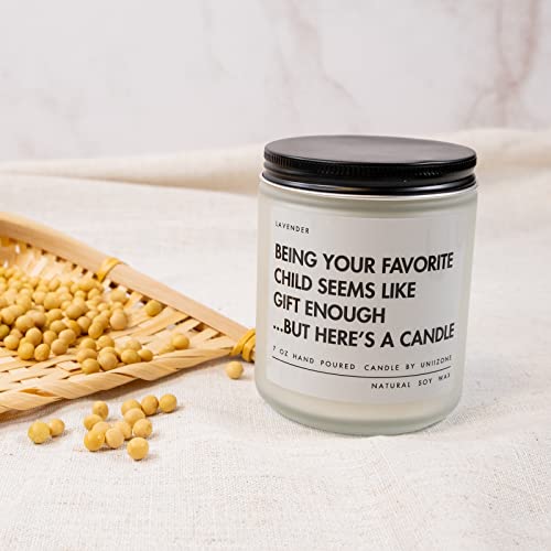Funny Father's Day Candle for Dad from Daughter or Son - Humorous Gift Idea
