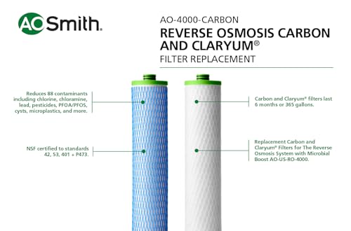 A. O. Smith AO-4000-CARBON Replacement Filter for RO System
