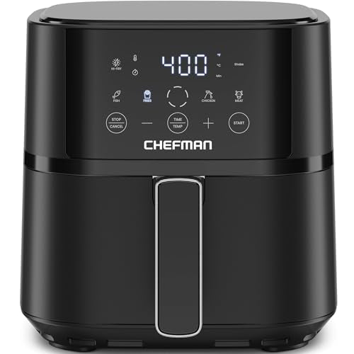 Chefman 4 Quart Compact Air Fryer No Window - Crispy & Healthy Cooking