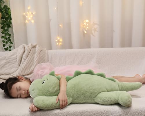 XMV 31 inch 5 lbs Dinosaur Weighted Stuffed Animals, Dino Plush Toy
