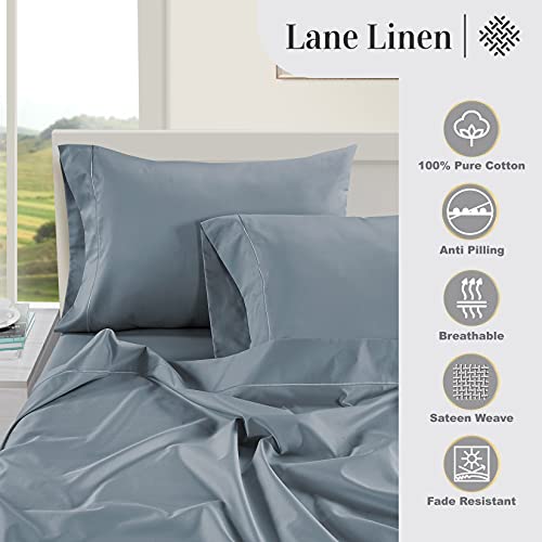 Egyptian Cotton Queen Sheets Set - Ultra Soft Luxury Bed Linen, Deep Pockets
