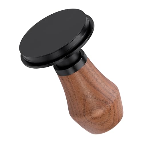 Normcore 53.3mm Espresso Coffee Tamper V4 with Walnut Handle & Titanium Coating