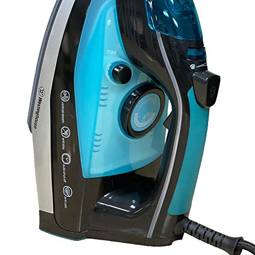 220V 2500W Travel Steam Iron with Auto Shut Off & Dual Zone Steam