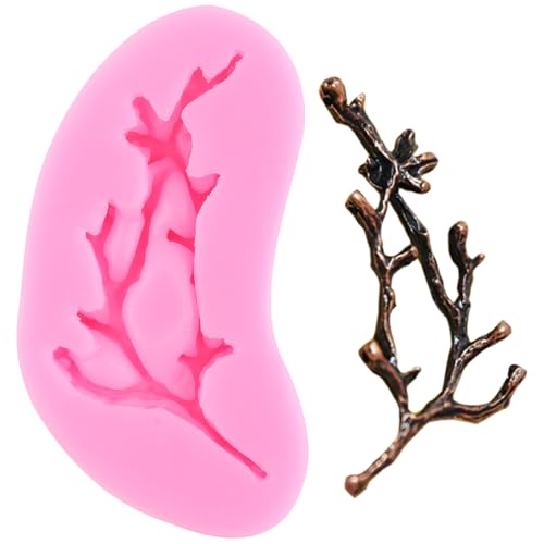 YIHUOMOLDS Style B Tree Branch Silicone Mold for Cake Decorating