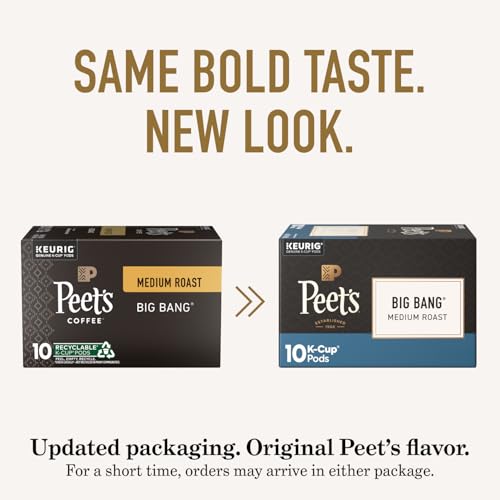 Peet's Coffee Big Bang Medium Roast Coffee Pods - 60 K-Cups, Pack of 1