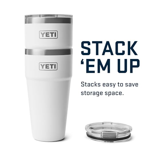 YETI Rambler 30 oz Stackable Tumbler, Stainless Steel, Vacuum Insulated with MagSlider Lid, Ultramarine Violet