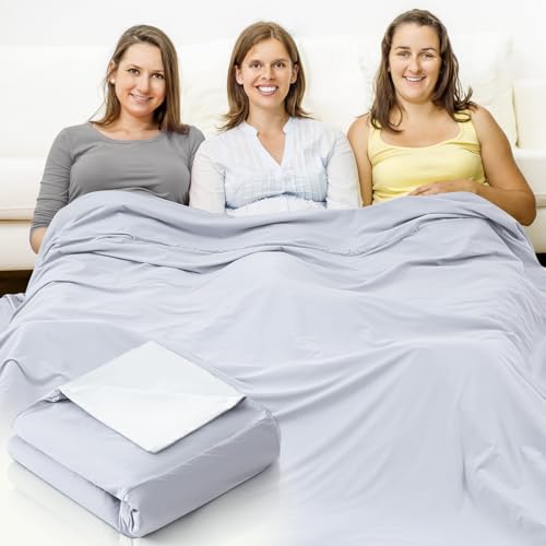 Preboun EMF Protection Blanket for Pregnant Women and Babies 86.6x86.6 Inches