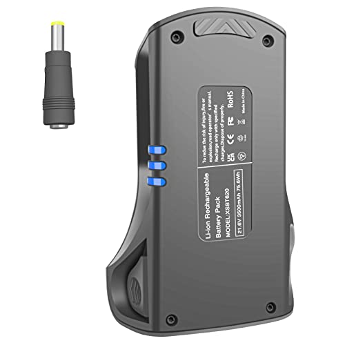 Replacement Battery for Shark Cordless Vacuum PowerPro IZ377H IZ362H 3500mAh