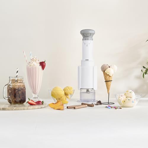 Cuisinart FastFreeze Ice Cream Maker 5-in-1, 0.5 Pint, Pastel