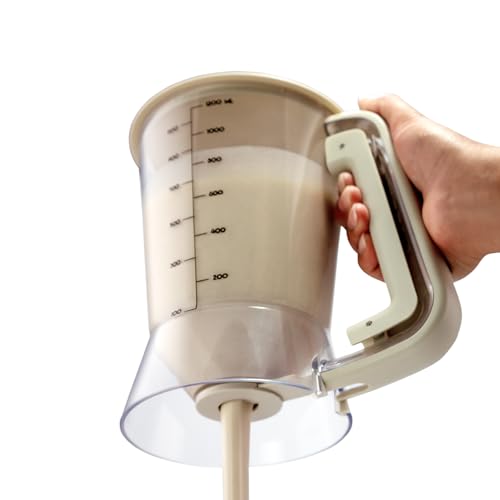 STIRLEX Batter Dispenser for Pancakes, Cupcakes & Waffles, Drip-Free Baking Tool