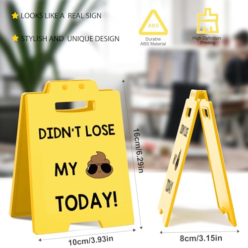 Humorous Office Desk Decor Sign for Coworkers, Bosses, and Friends –