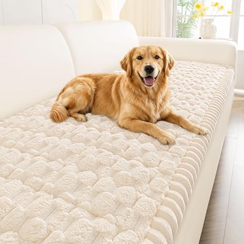 Smiry Non Slip Couch Covers for Dogs, Scratch Resistant Pet Sofa