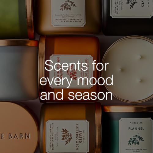 3-Wick Scented Candle with Autumn Leaves Fragrance - Up to 45 Hours