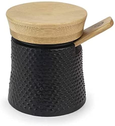 Peugeot Bali Cast Iron Pepper Mill & Salt Cellar Set - 3 Inch Kitchen Spice Grinder