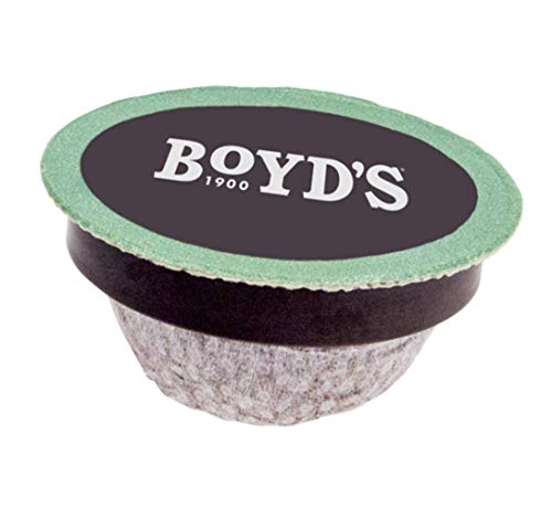 Boyd's Organic Red Wagon Dark Roast Coffee Pods - Keurig Compatible, 72 Count
