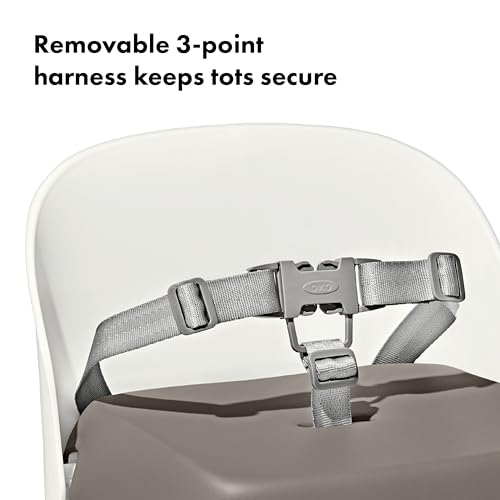 OXO Tot Perch Booster Seat with Straps - Taupe, Portable & Adjustable