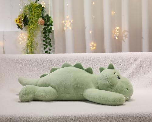 XMV 31 inch 5 lbs Dinosaur Weighted Stuffed Animals, Dino Plush Toy