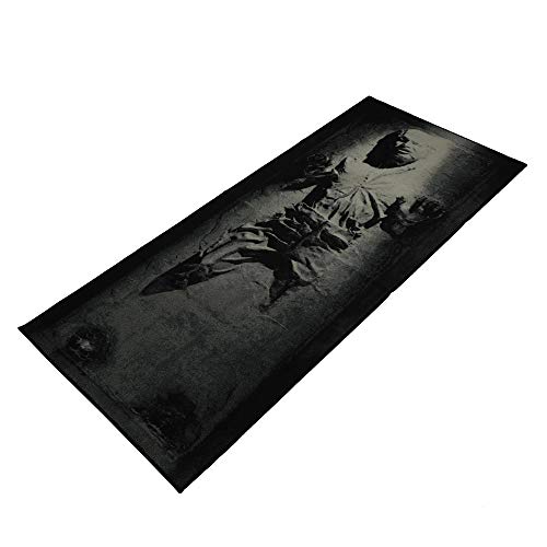Star Wars Han Solo Carbonite Area Rug 32 x 72 Inches Grey - 2'8" x 5'11" Official