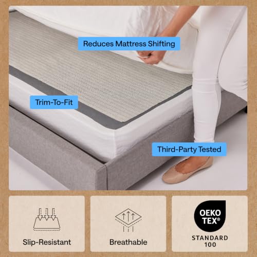 2 Pack Mattress Gripper - Non Slip Twin XL 36x78 Bed Stabilizer