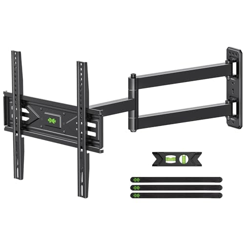 USX MOUNT Corner TV Wall Mount 26-65 Inch Full Motion with 31.22" Long Arm