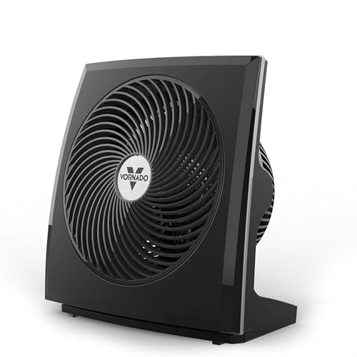 Whole Room Air Circulator Fan - 673T Large Black Vornado 3-Speed Pivoting Head