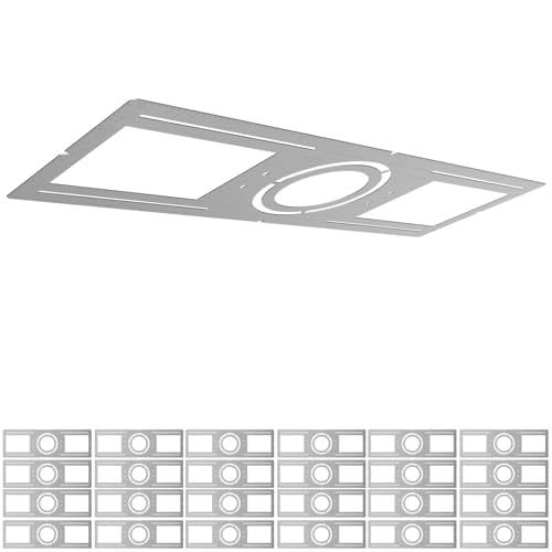 Elaruslux New Construction Mounting Plate with Round Hole - 4/6 Inch