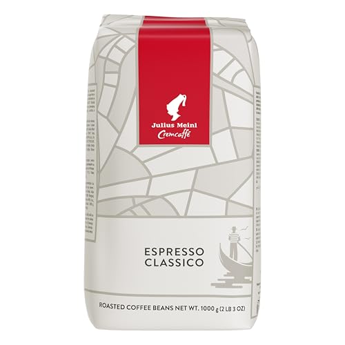 Crema Espresso Classico Coffee Beans - Medium Roast, 1kg, Arabica & Robusta Blend