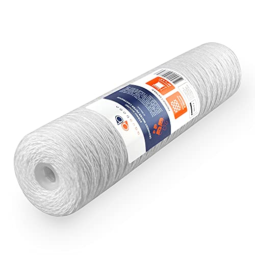 Aquaboon 5 Micron 20 x 4.5 Whole House Water Filter Cartridge 4-Pack