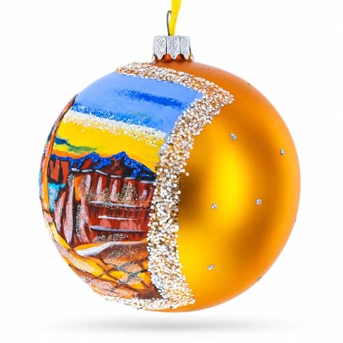 Arches National Park, Utah Glass Ball Christmas Ornament 4 Inches
