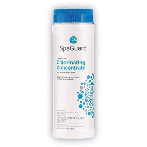SpaGuard Spa Chlorinating Concentrate 2 lb - Fast-Acting Sanitizer, Single Pack