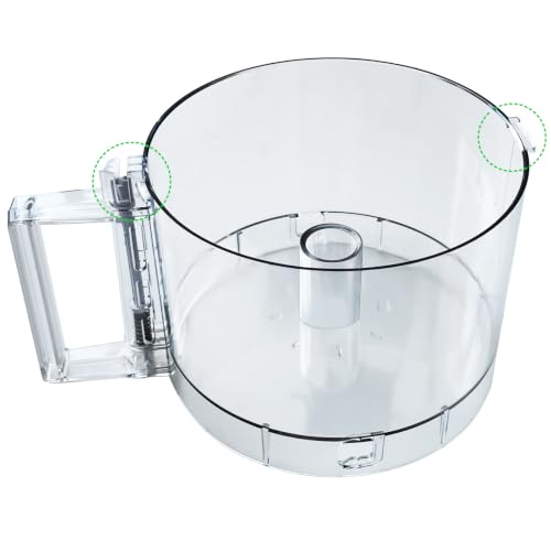 Vanshly 7-Cup Food Processor Bowl Compatible with Cuisinart DLC-10