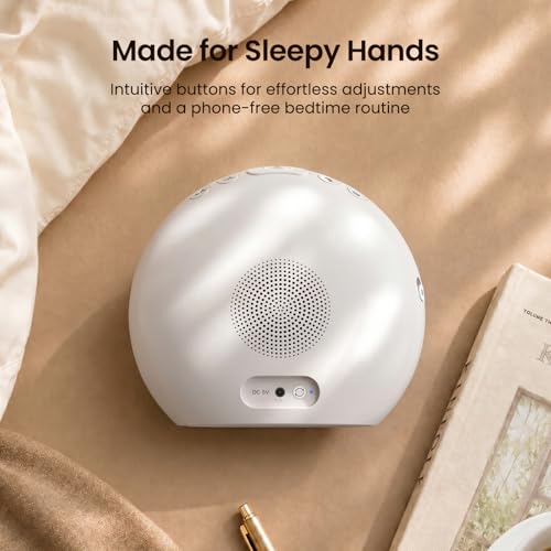 Smart Sunrise Alarm Clock with App Control and White Noise Machine