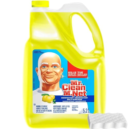 Mr. Clean Multi-Surface Cleaner Summer Citrus 176oz - Heavy Duty Household Cleaner