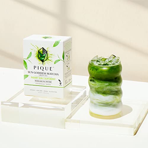 Organic Matcha Green Tea Powder 28 Sticks - Ceremonial Grade, Supports Radiant Skin & Calm Energy - 2 oz