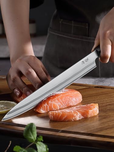HOSHANHO 10-Inch Japanese Sushi Sashimi Knife - Razor Sharp Fish Fillet Knife