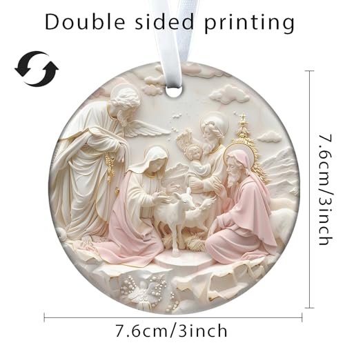 Christmas Ornaments Nativity Scene for tree