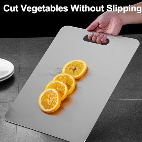 Boenim 14 x 10 Inch Titanium Cutting Board - Premium Food Prep Surface