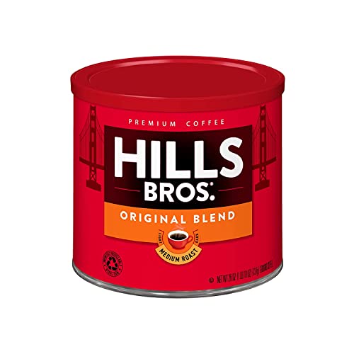 Hills Bros. Original Medium Roast Coffee 26oz Pack of 2 - Unflavored