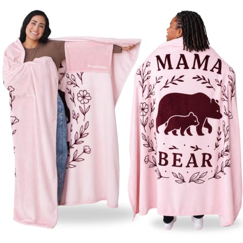 Wearable Blanket for Women & Men – Mama Bear Edition by Super Blanky