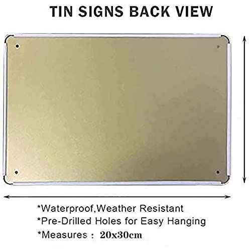 Candy Cane Lane Retro Metal Tin Sign Traditional Christmas Sweets and Treats Print Wall Art for Home Living Room Outdoor or Indoor Wall Decor Gift Christmas Candy Cane Lollipop Poster 8x12 Inch