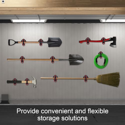 4 Pack Magnetic Shovel Holder for Truck, No-Drill Heavy Duty Axe
