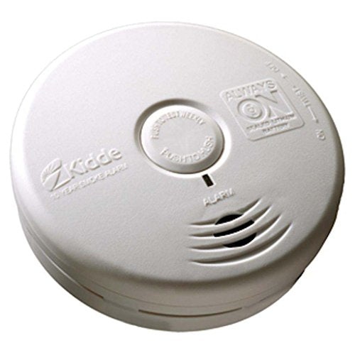 10 Year Battery Smoke Alarm - Photoelectric with Hush Feature - Standard Packaging